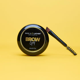 BASK & LATHER close-up of castor and argan oils highlighting nourishing ingredients