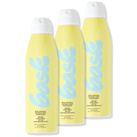 Bask front packaging showing the SPF 30 spray and value pack benefits