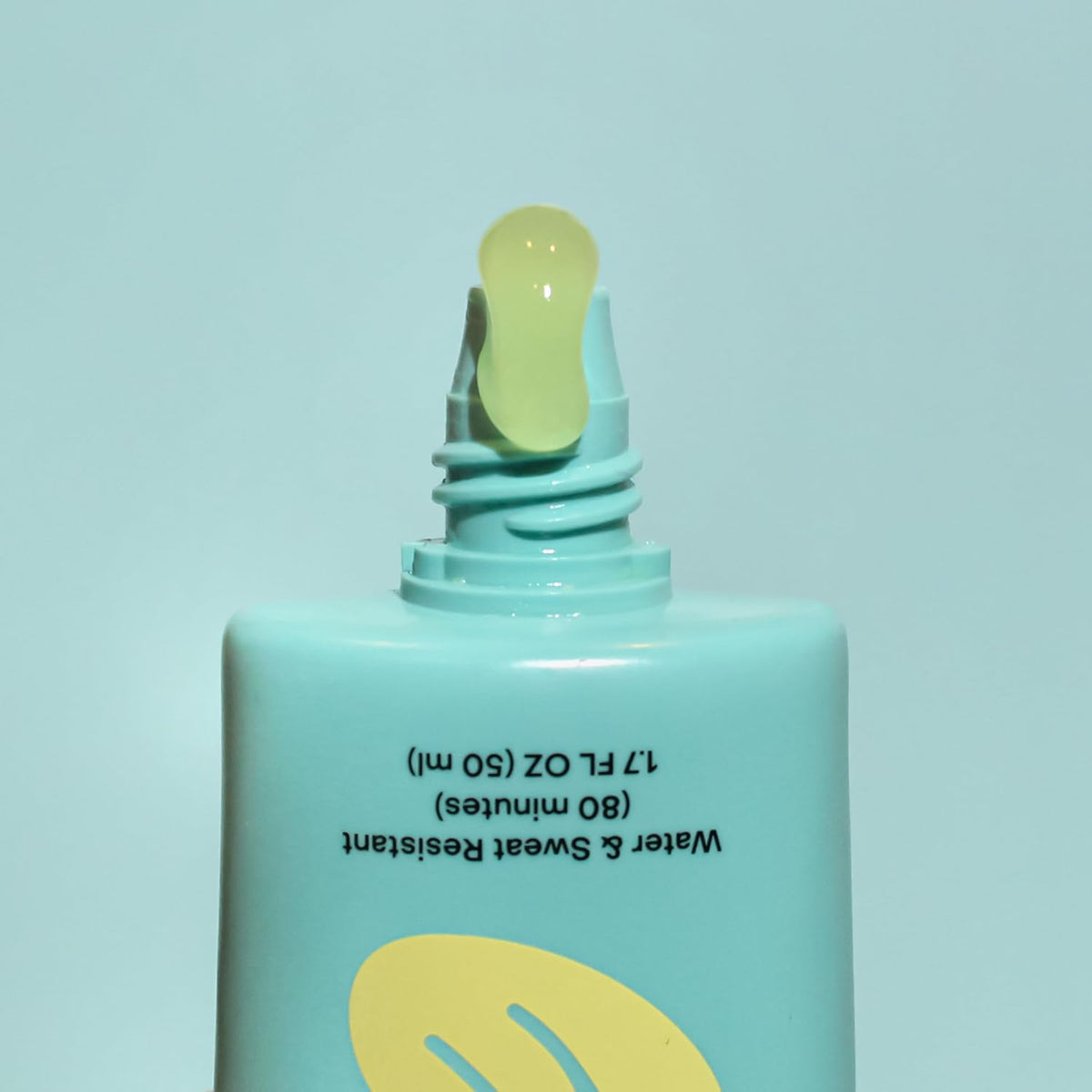 Bask gel texture close-up highlighting lightweight, non-greasy finish