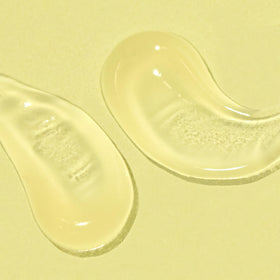Bask before-and-after under makeup showing smoother complexion benefit