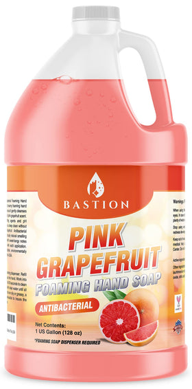 Bastion 1-gallon front packaging showing brand and grapefruit scent benefit