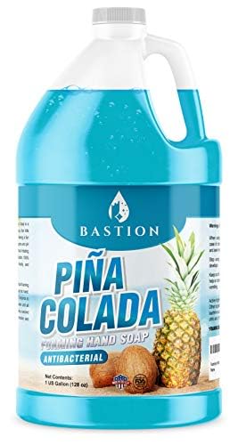 Bastion gallon bottle front view showing label and size, easy bulk refill benefit