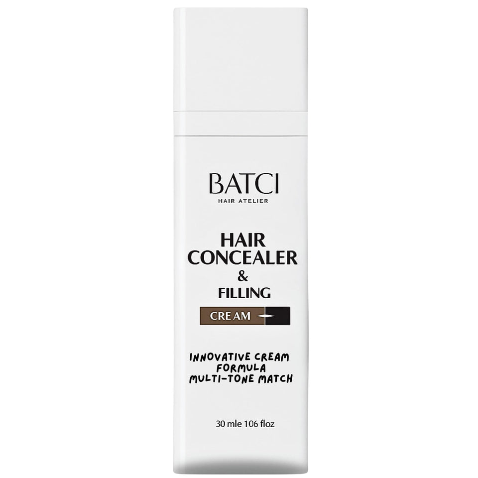 BATCI HAIR ATELIER front packaging showing compact tube and label benefit