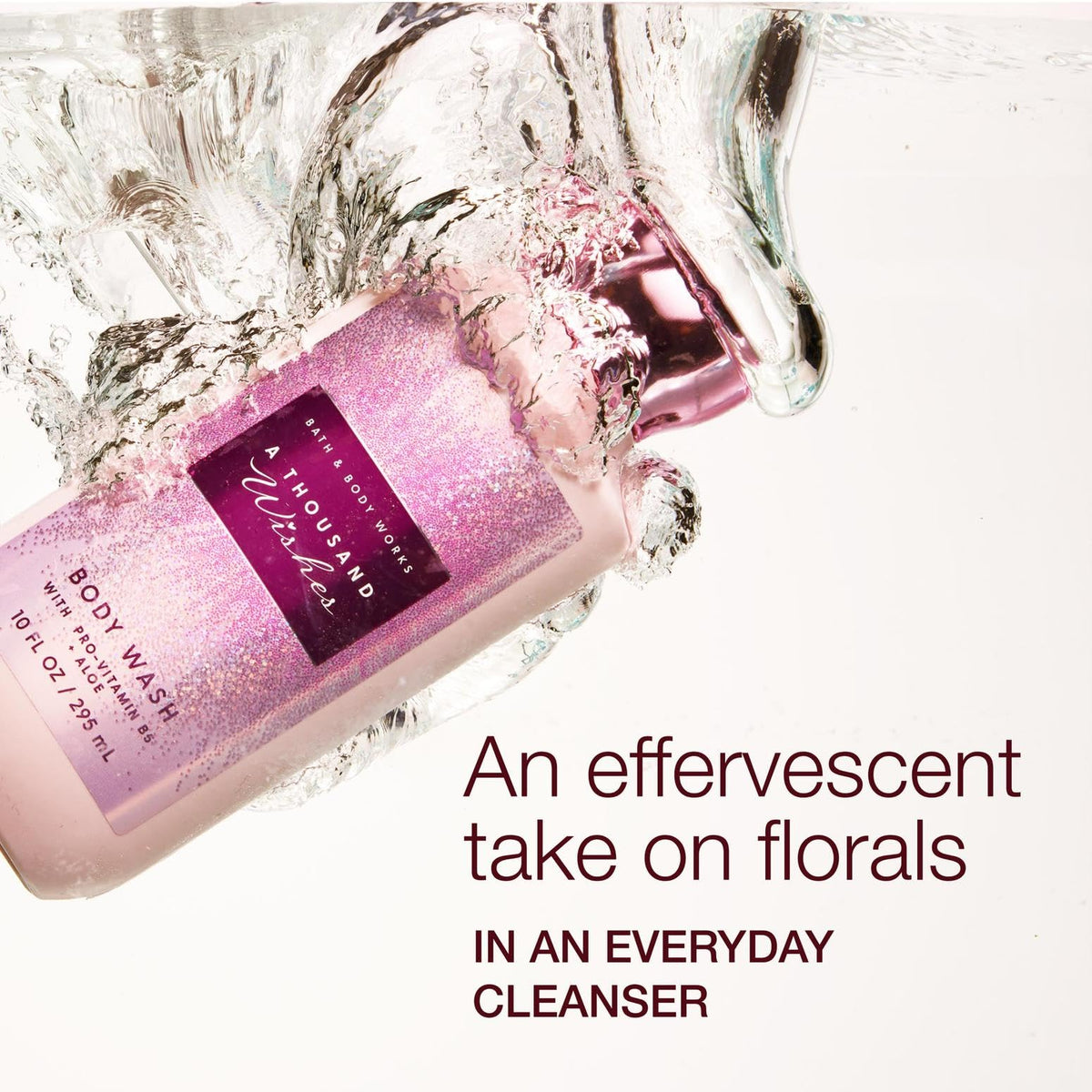 Bath & Body Works label closeup highlighting ingredients and scent details