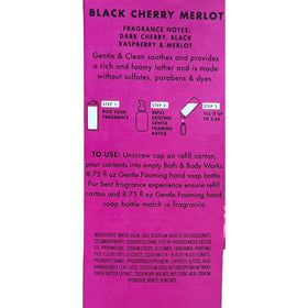 Bath & Body Works rich foam close-up demonstrating creamy lather and gentle cleansing