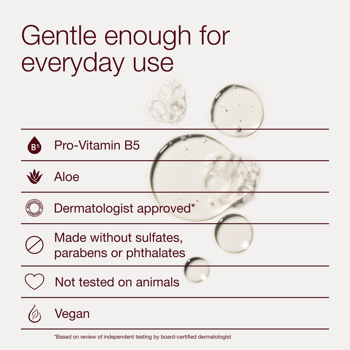 Bath & Body Works label close-up showing ingredients and scent notes benefit