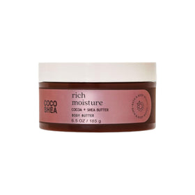 Bath & Body Works COCO Shea front jar showing label and benefit of long-lasting moisture