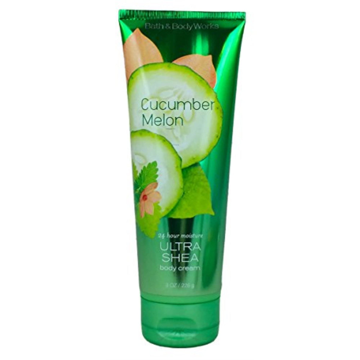 Bath & Body Works front packaging showing 8 oz bottle and refreshed design for easy use