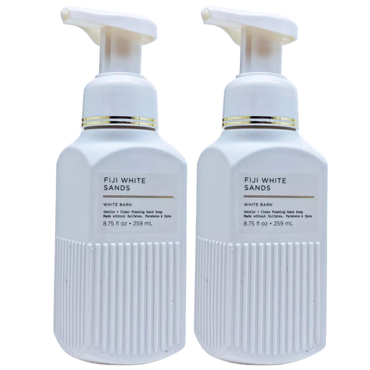 Bath & Body Works front packaging showing two bottles and tropical scent benefit