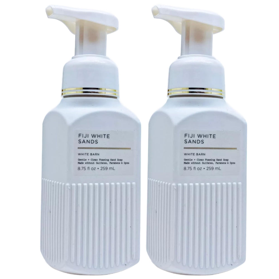 Bath & Body Works front packaging showing two bottles and tropical scent benefit