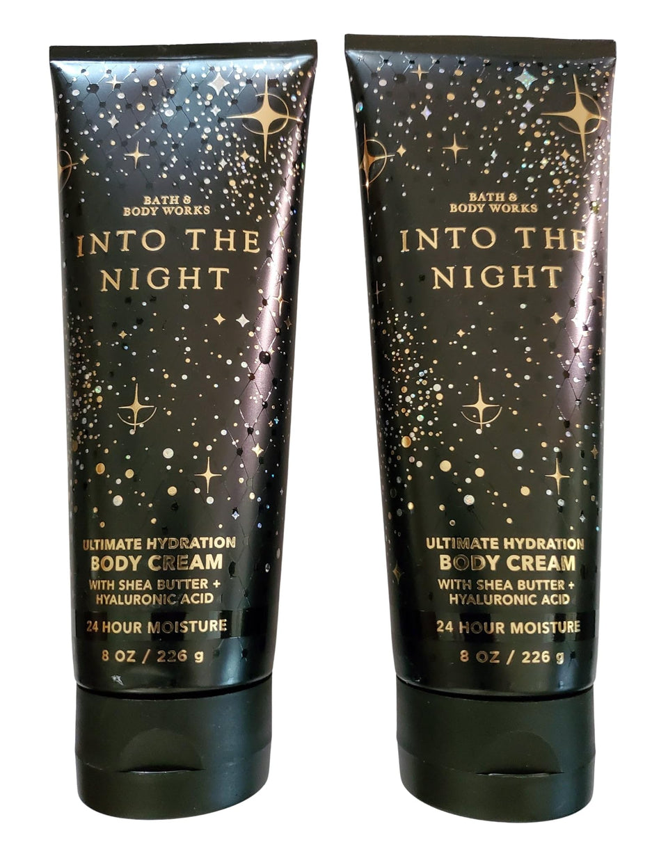 Bath & Body Works front packaging showing product and scent, highlights elegant design