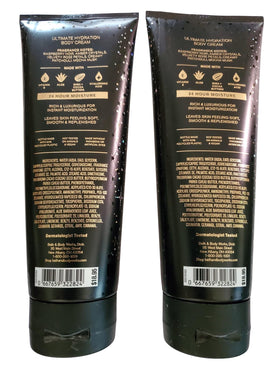 Bath & Body Works close-up of the cream texture, shows rich emollient quality