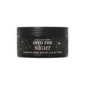 Bath & Body Works Into The Night whipped texture close-up showing creamy shine and fast absorption