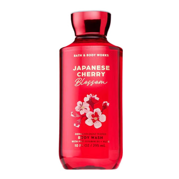 Bath & Body Works front packaging showing elegant cherry blossom bottle for beautiful scent