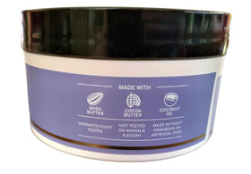 Bath & Body Works open jar close-up showing whipped texture and rich butters for quick absorption