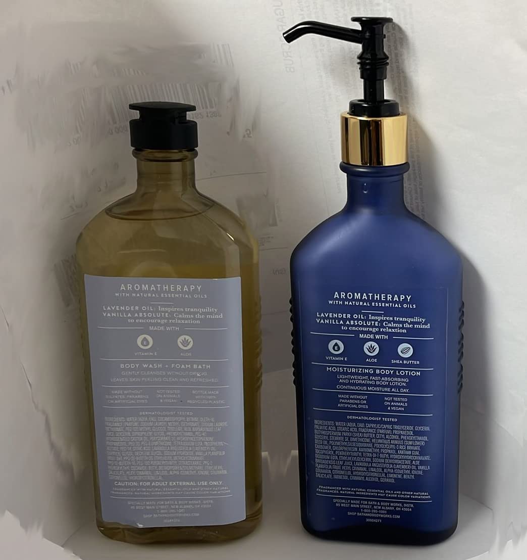 Bath & Body Works lotion texture close-up highlighting creamy absorption and hydration