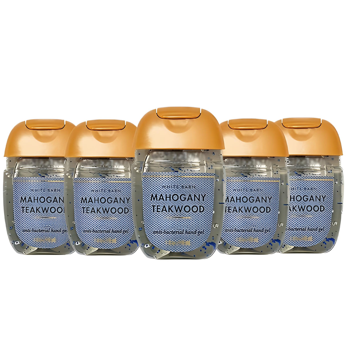 Bath & Body Works front view of six-pack showing labeled bottles and giftable packaging benefit