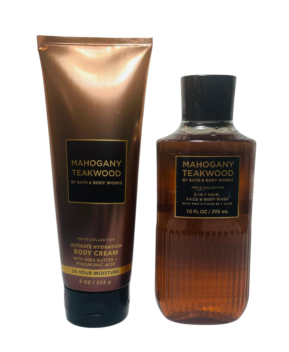 Bath & Body Works front packaging showing both products and brand benefit