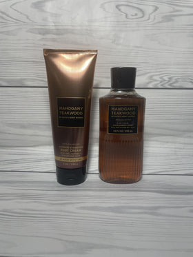 Bath & Body Works set next to common items showing size and travel-ready benefit