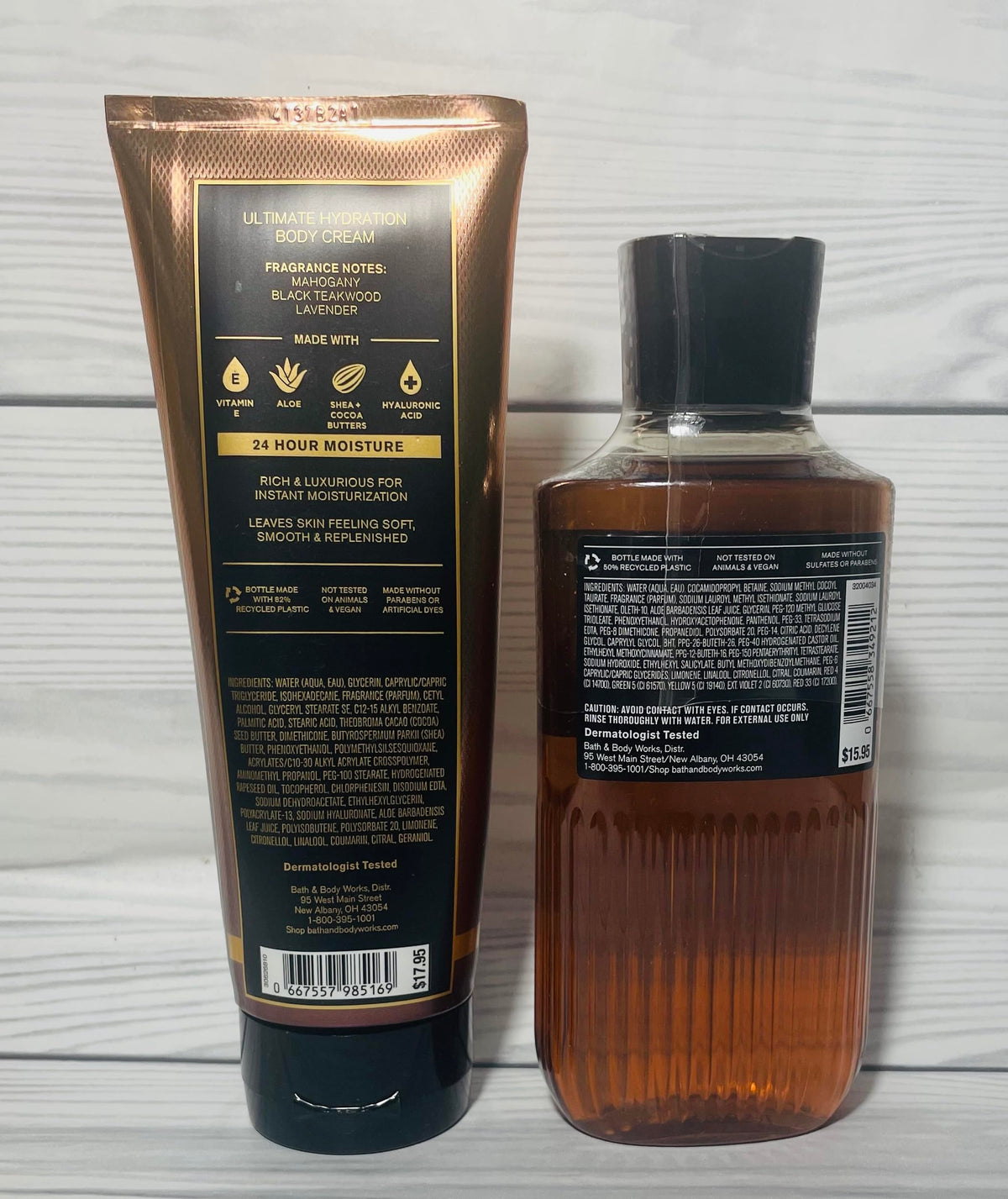 Bath & Body Works close-up of cream texture illustrating rich hydration