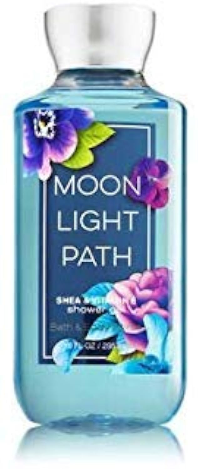Bath & Body Works Moonlight Path front bottle showing holiday packaging and scent clarity