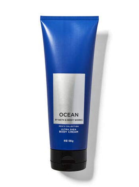 Bath & Body Works Ocean body spray in hand being applied for instant refreshing scent