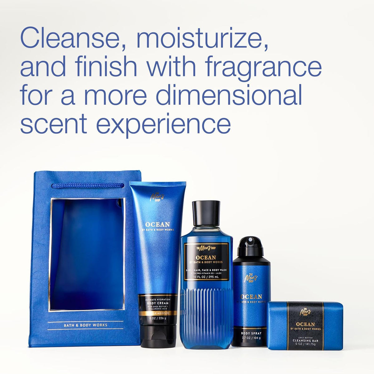 Bath & Body Works body spray misting on skin, provides quick refreshing scent