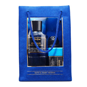 Bath & Body Works front packaging showing Ocean set, ideal gift presentation