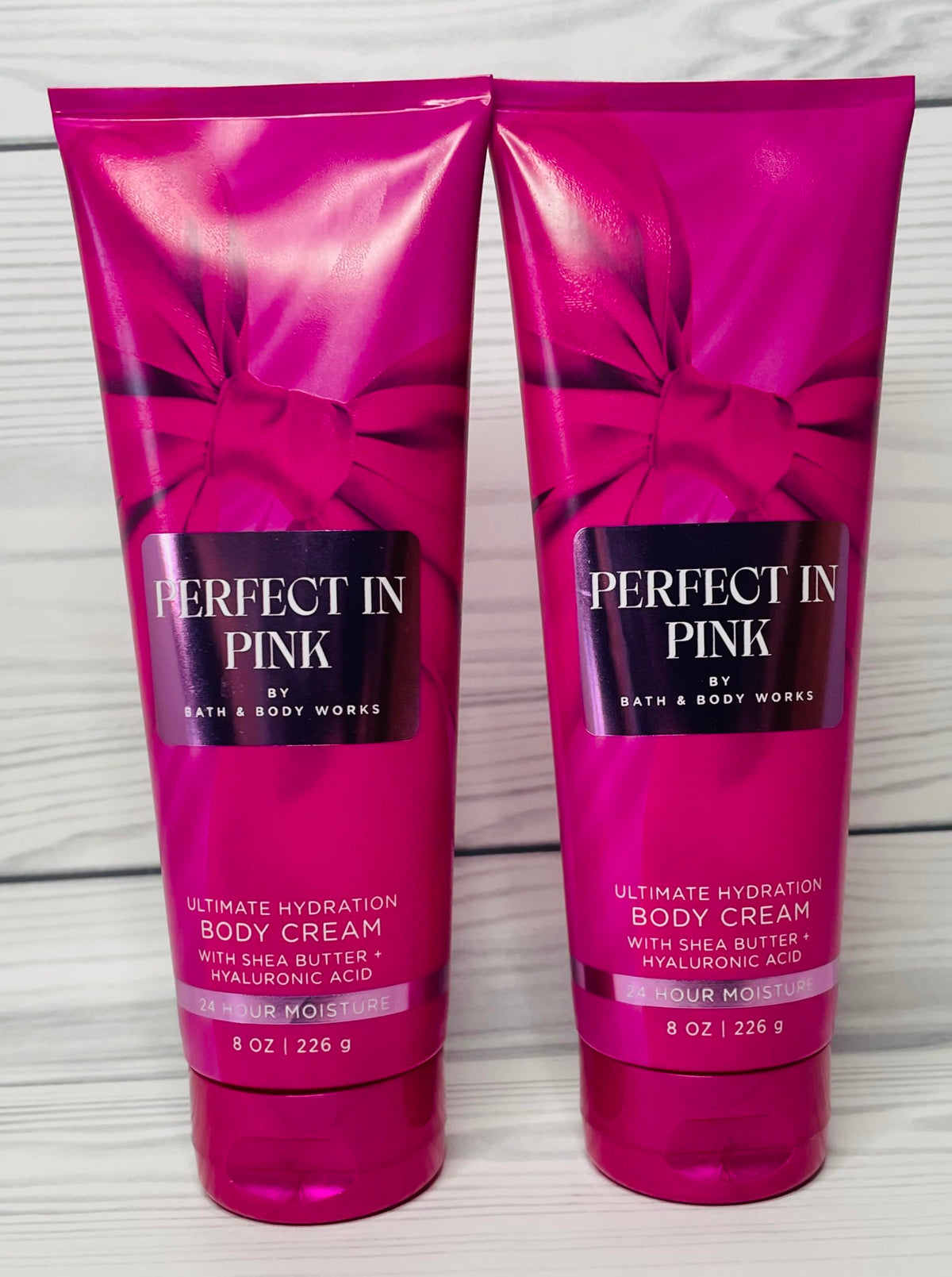 Bath & Body Works close-up of cream texture showing rich hydration benefit