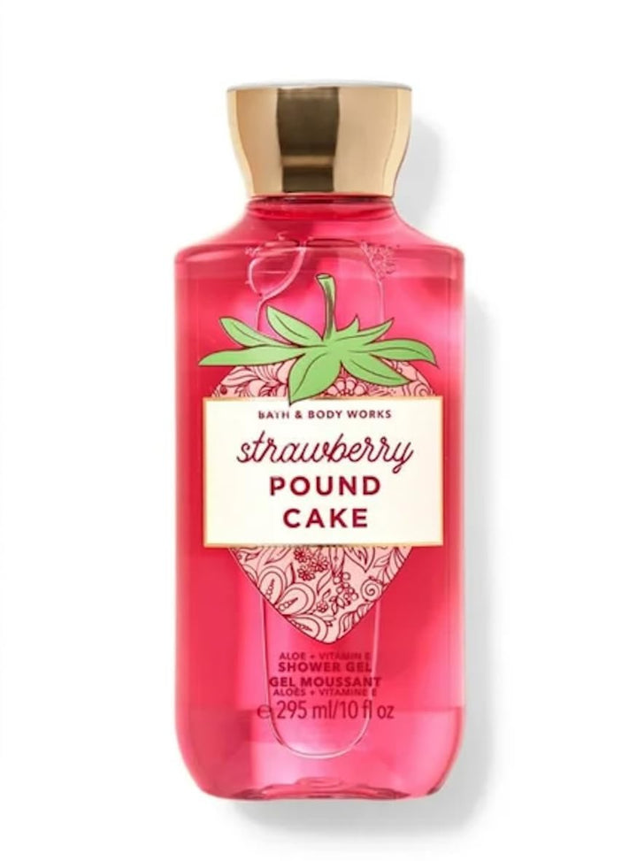 Bath & Body Works bottle front view showcasing scent and nourishing benefits