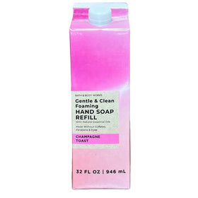 Bath & Body Works Champagne Toast front bottle showing label and volume