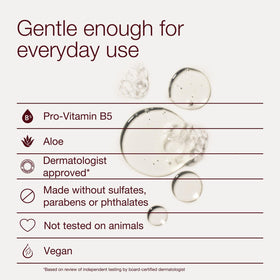 Bath & Body Works product texture with aloe and pro‑vitamin B5 visible