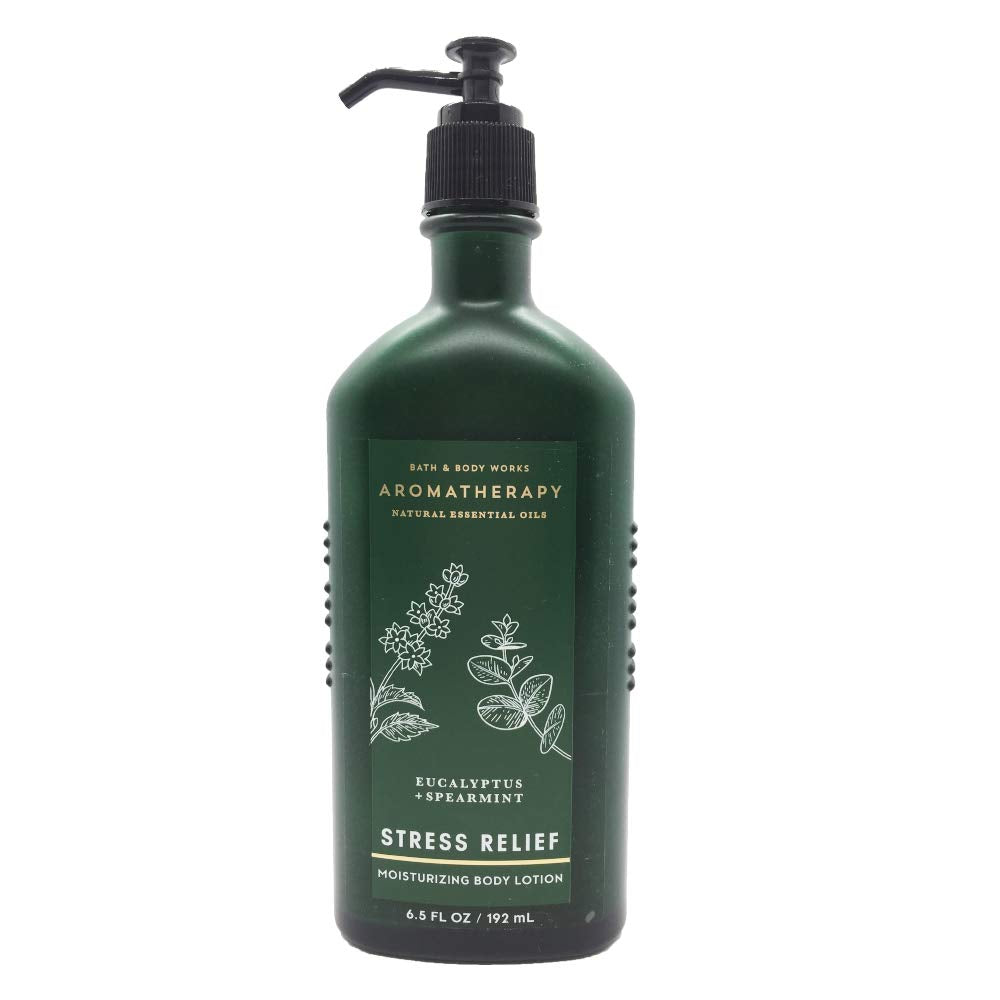 Bath & Body Works lotion being applied to hand, demonstrating quick hydration benefit