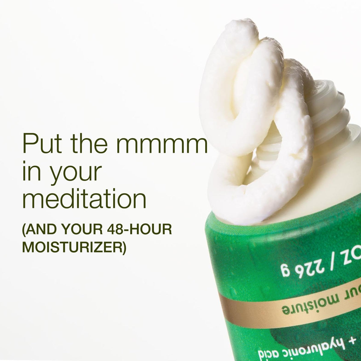 Bath & Body Works open tub texture showing creamy hydration and quick absorption