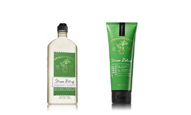 Bath & Body Works front packaging of eucalyptus and spearmint duo showing bottles and labels for easy identification and gifting
