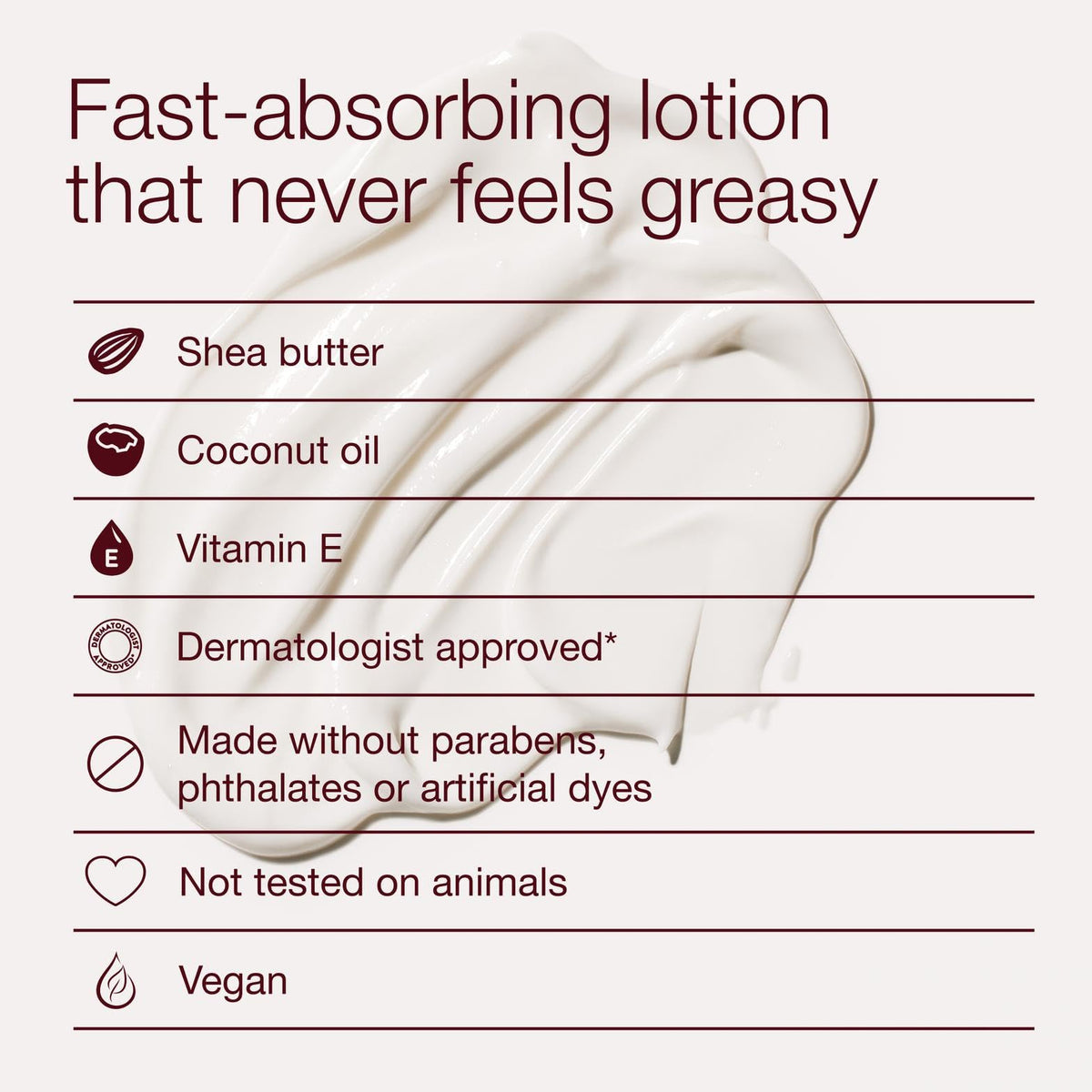 Bath & Body Works applying lotion to hand for quick hydration and soft skin