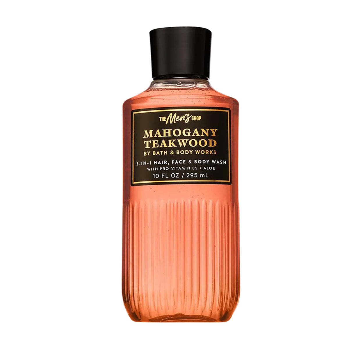 Bath & Body Works front bottle showing Mahogany Teakwood branding and scent