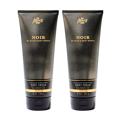 Bath & Body Works front packaging showing Noir 2-pack and benefits