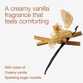 Bath & Body Works ingredient label close-up highlighting vitamin E, shea, and aloe