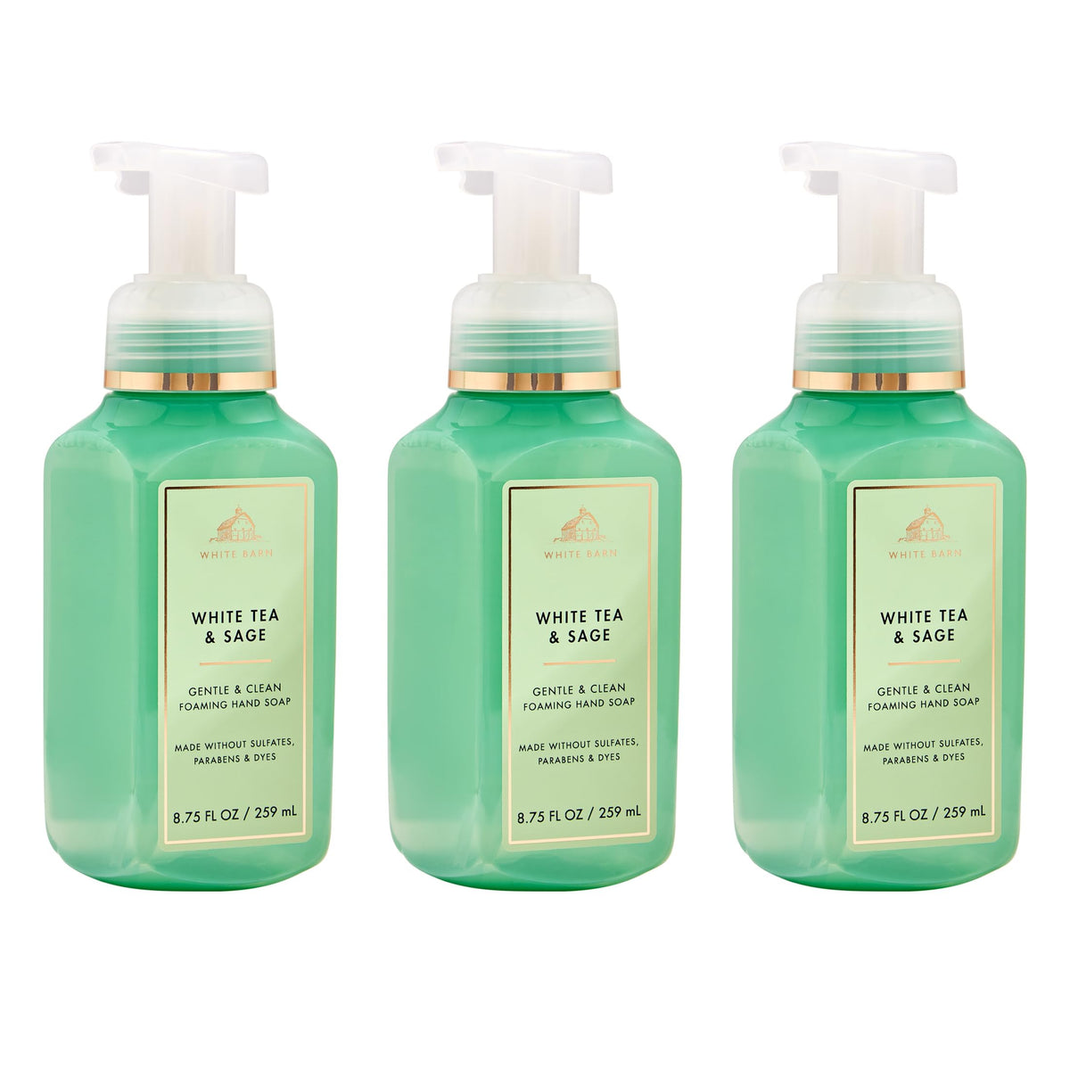 Bath & Body Works front packaging showing 3-pack and fresh scent benefit