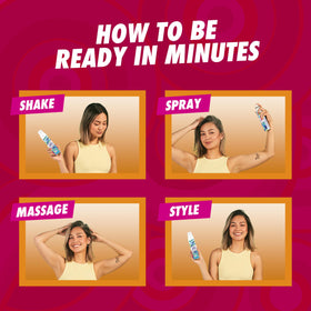 Batiste after results illustrating fuller hair and visible volume boost