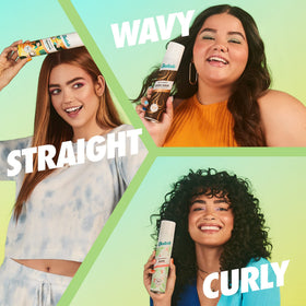 Batiste bare before and after roots comparison revealing oil removal and fuller look