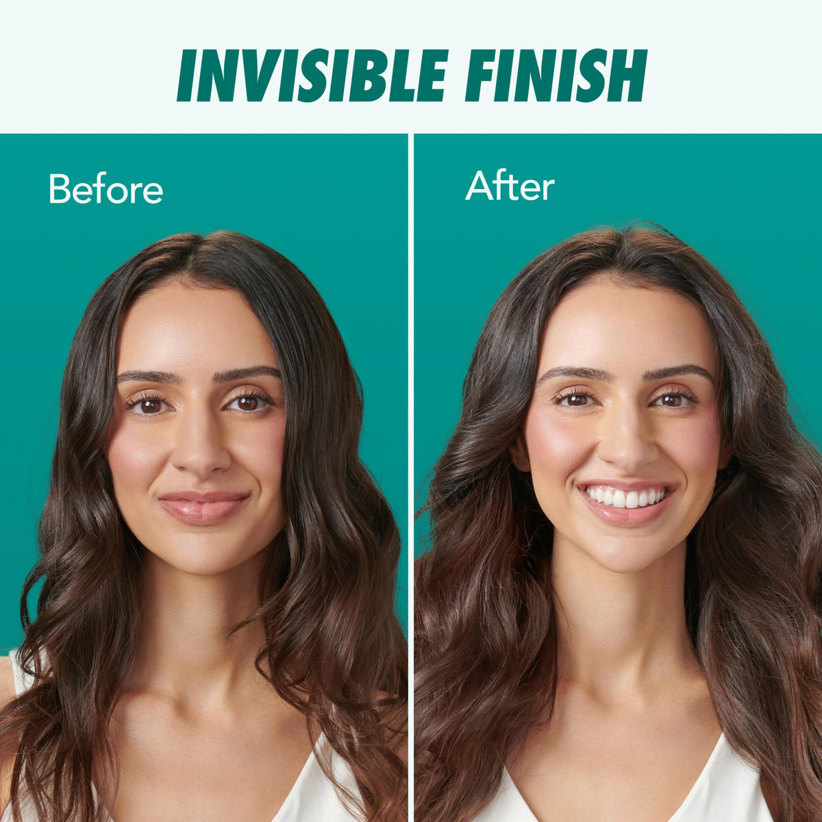 Batiste Bare before and after styling demonstrating added volume and freshness
