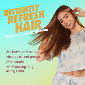 Batiste before and after side-by-side showing fresher, fuller hair