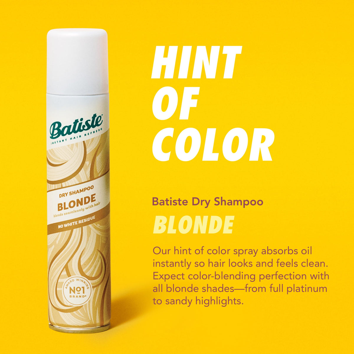 Batiste spray action closeup demonstrating even mist and fast refresh