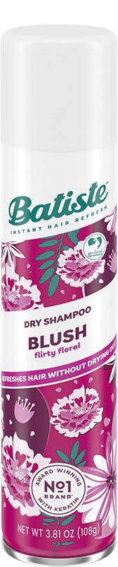 Batiste Blush spray nozzle close-up showing even mist control