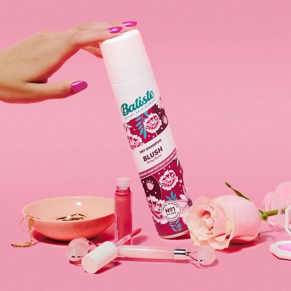 Batiste blush pack of six stacked to show value and ready supply for frequent use