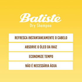Batiste aerosol mist close-up showing fine spray for even oil absorption