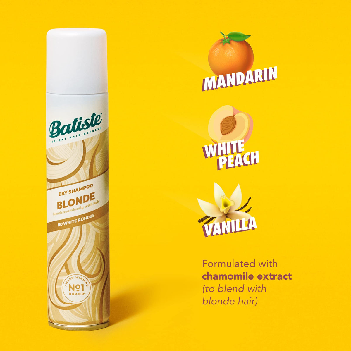 Batiste texture comparison before and after for visible lift and body