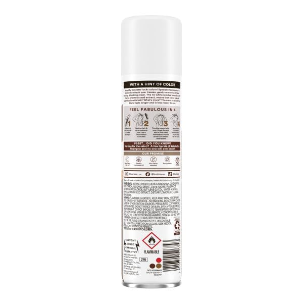 batiste applying to roots to boost volume and reduce oil